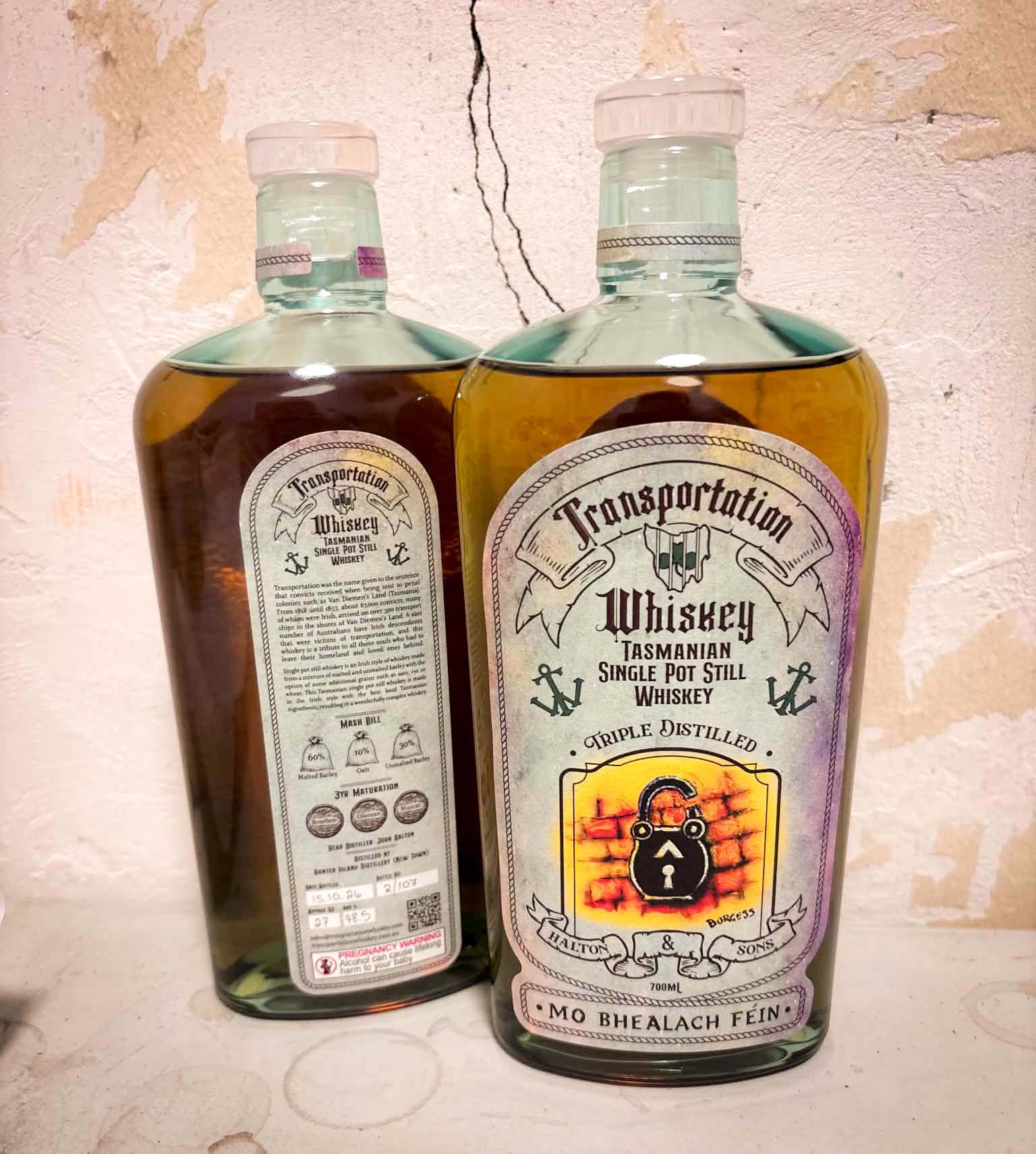 TRANSPORTATION WHISKEY Mo Bhealach Fein – 48.5% 700mL